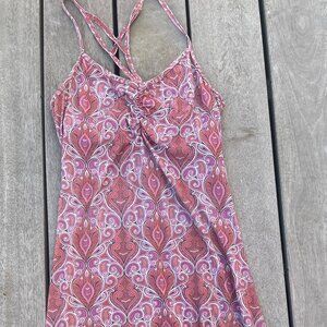 Prana Women's Spaghetti Strap Dress - size small (6) - Great color! Flattering!